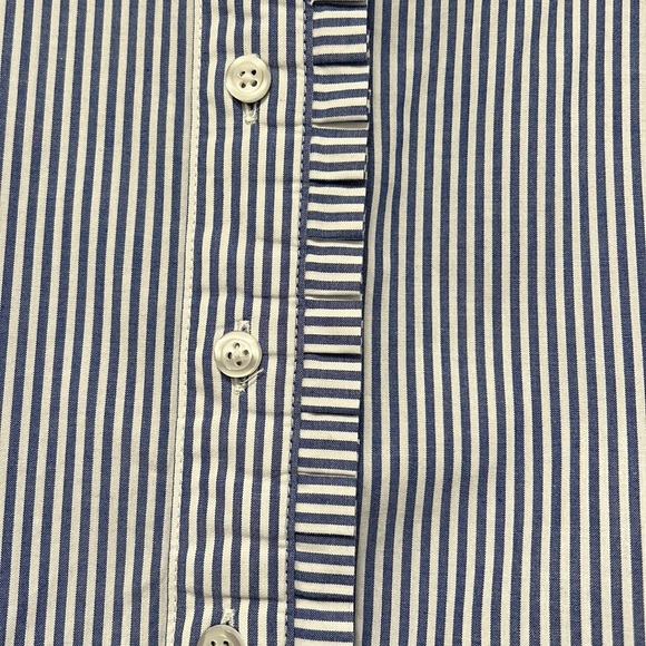 Talbots Striped Button Down Shirt - Picture 5 of 7